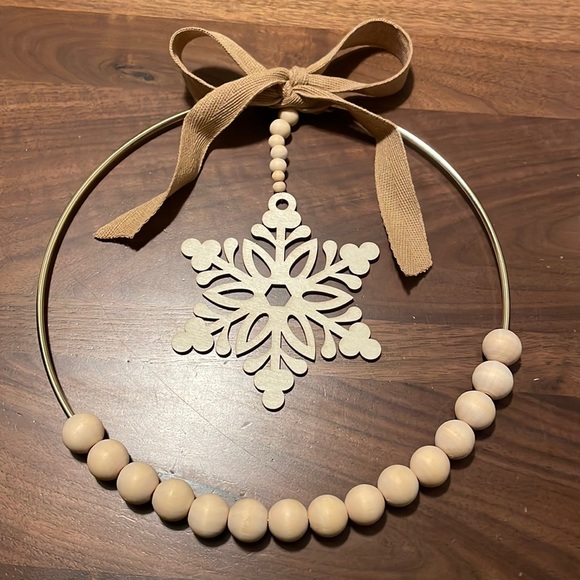 Other - Decorative Handmade and Beaded Wreath